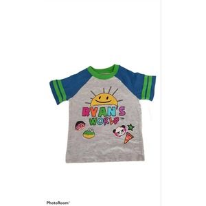 COPY - COPY - Ryans’ World Sunshine Graphic Tee Gray Boy's Size Small